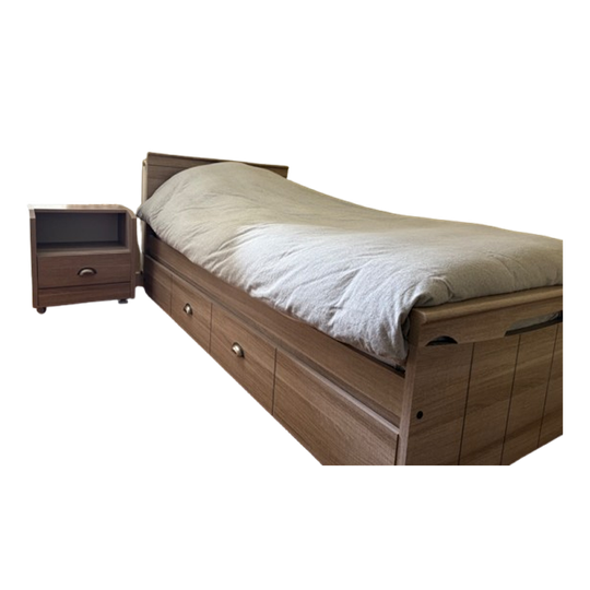 Tienerbed Largo Met Opbergla En Nachtkastje 1
