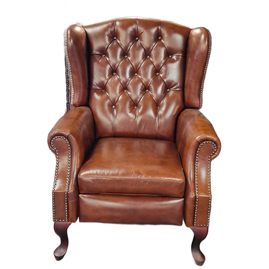 Chesterfield Lazychester Relaxfauteuil (m) - Cognac 1