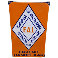 Pracht Emaille Tekstbord Uit De Luchtvaart Branche🛩