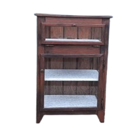 Vintage Vitrine Toonbankkastje Theekastje Oud Kastje Display 1