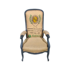 Fauteuil, Bekleed Met Jute Koffiebonenzak thumbnail 1