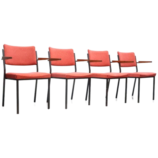 Vintage Stoelen | Gispen 9121 | Met Armleuningen 1