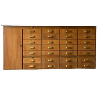 Vintage Mid-century Apotheekkast,apothekerskast,ladenkast