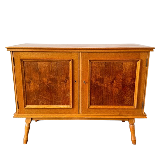 Vintage Mid-century Dressoir – 2 Deurs – Hout – Jaren 60 1