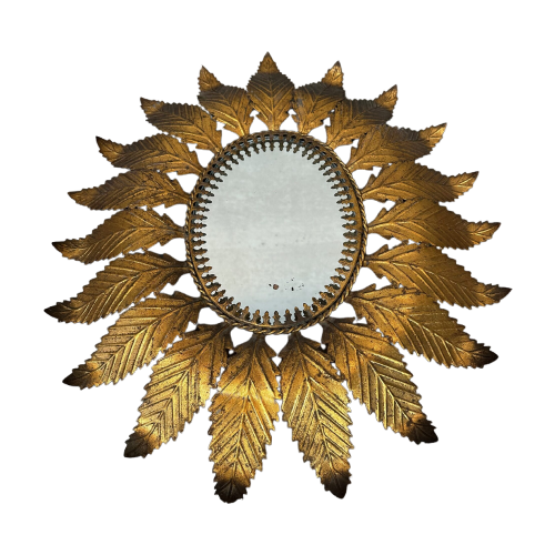 Vintage Sunburst Mirror