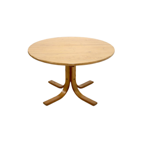 Extendable Rainer Daumiller Pine Dining Table For Hirtshal Sawmill 1970s 1