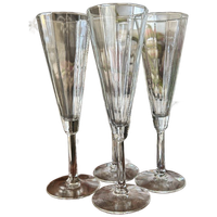 Champagne Glazen Set Vintage