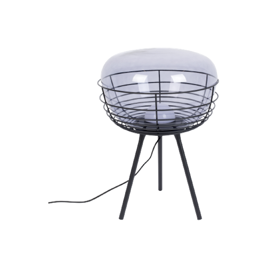 Zuiver Smokey Tafellamp Zwart 1