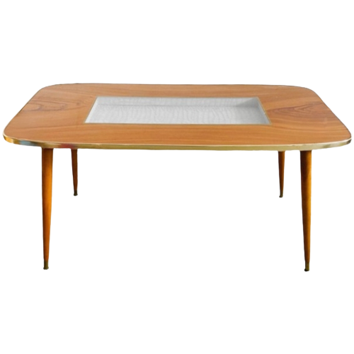 Deens Design Koffietafel Teak Vintage Retro Jaren 50