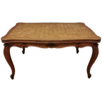Vintage Landelijke Eettafel Eetkamertafel Tafel Uitschuifbaar 404 thumbnail 1