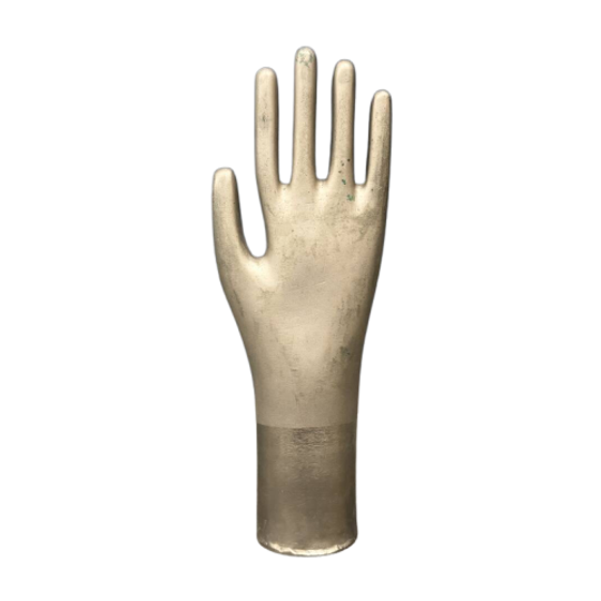 Vernikkelde Koperen Handschoenenmal 1