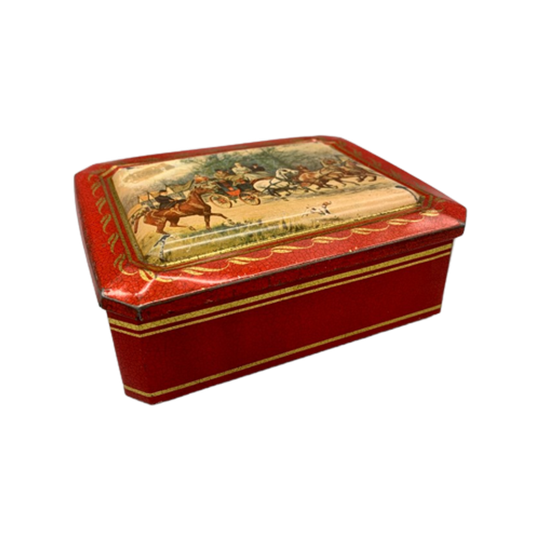 Vintage Blik Albert Heijn Paarden En Koets 1