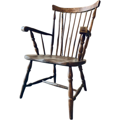 Antieke Windsor Chair. Spijlenstoel. Stoel. Origineel.