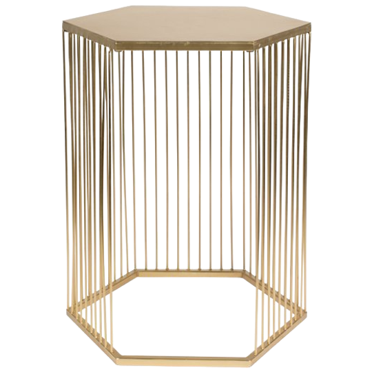 Zuiver Queenbee Bijzettafel Goud 1