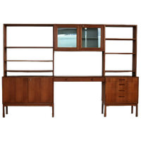 Vintage Wandmeubel | Teak | Karlitt | Jaren 60 | Zweeds