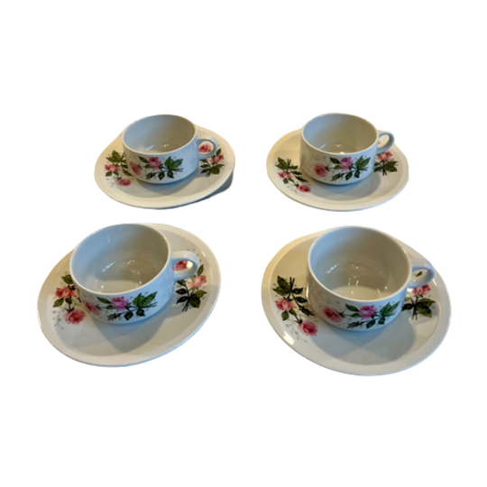4x Septfontaines Kop & Schotel By Villeroy&boch 1