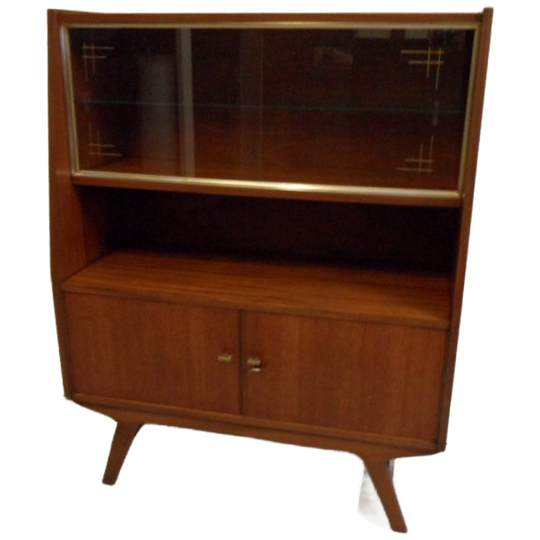 Vintage Vitrinekast 1