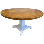 Prachtige Ronde Eettafel 140 Cm thumbnail 1