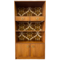 Vintage Buffetkast / Kast Met Open Gedeelte / Leggers