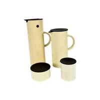 Stelton - Model Picnic - Design Erik Magnussen - Set (4) - Made In Denmark - 70'S