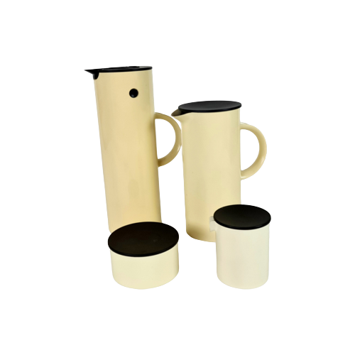 Stelton - Model Picnic - Design Erik Magnussen - Set (4) - Made In Denmark - 70'S