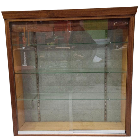 Jaren 60 Vintage Vitrinekast Winkelvitrine Vitrine Winkel 1