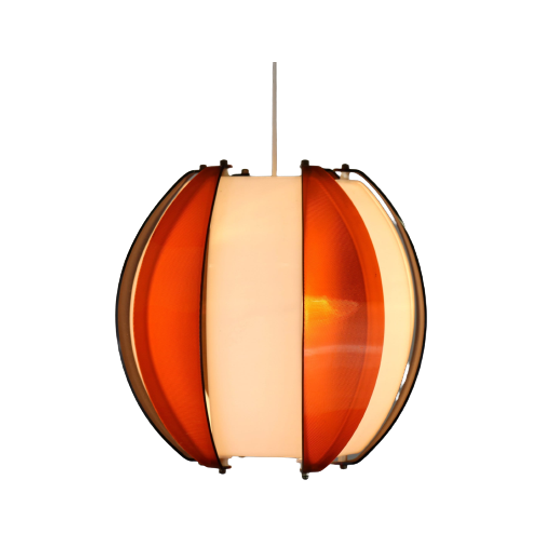 Prachtige En Zeldzame Plastic Space Age Ufo-lamp - Massive - Belgian Design - 1970 1
