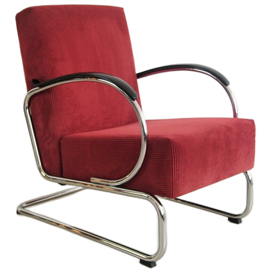 Wijnrode Fauteuil Gispen 407 1