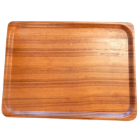 Retro Vintage Dienblad Teakhout Jaren 60