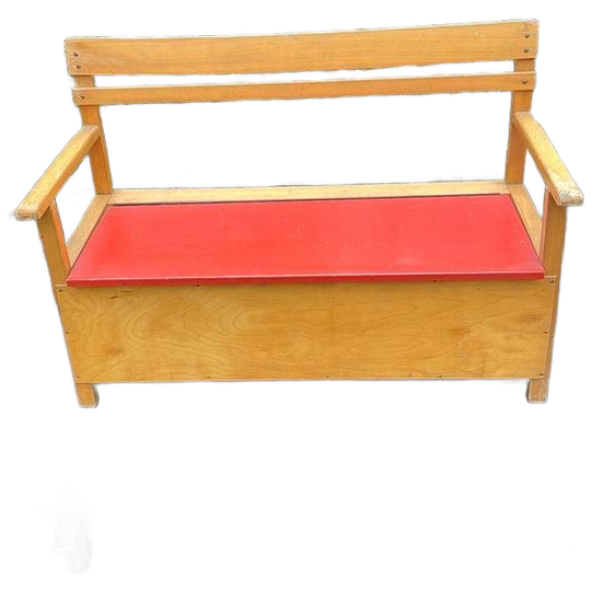 Houten Kinder Klep Bankje 1