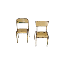 Old Stacking School Chairs 1950s