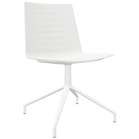 Andreu World Flex Si1639 Corporate Chair Aluminium Wit 1