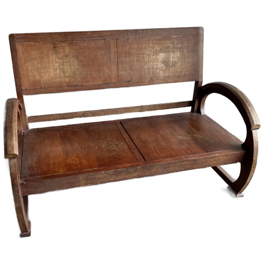 Antique Wooden Bench 1