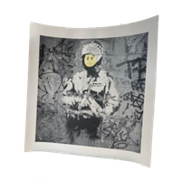 Banksy, Riot Cop, Copyright Panorama London, All Right Reserved , Printed In The Uk