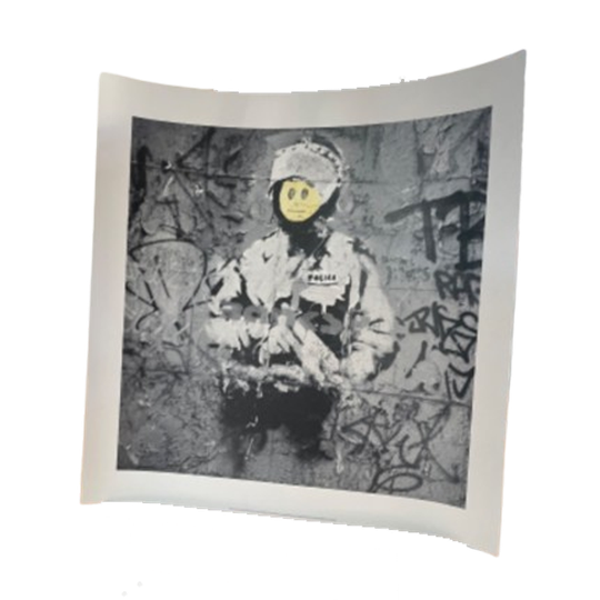 Banksy, Riot Cop, Copyright Panorama London, All Right Reserved , Printed In The Uk 1