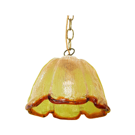 Nm17 – Murano – Mazzega – Glazen Hanglamp 1