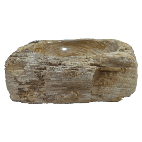 Fossiel Houten Wasbak | Naturel 1
