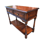 Klassiek Engelse Sidetable, Wandtafel, Console. thumbnail 1