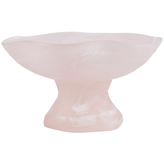 Bazar Bizar | Resin Organische Fruitstand - Roze Wit 1