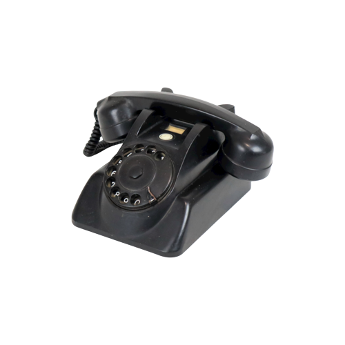 Philips Telefoon Bakeliet Jaren 50 Type 55 Design Batman Phone