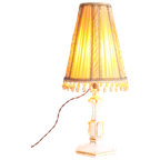 Opaline Glass Table Lamp, 1920S thumbnail 1