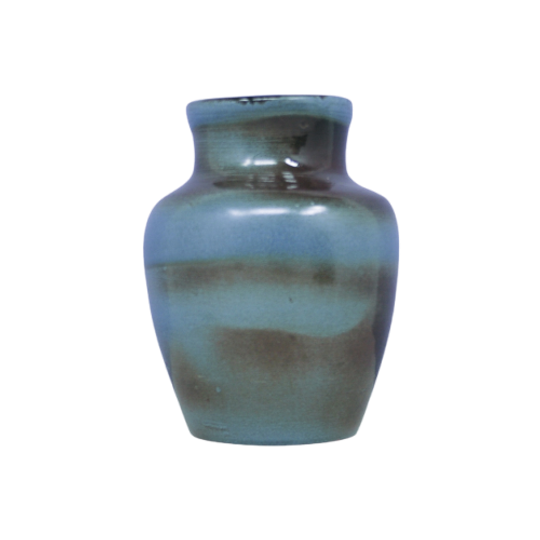 Blauw Bruine Vaas 1