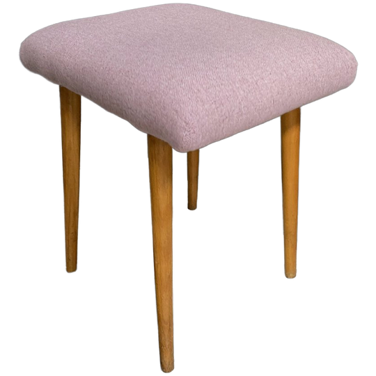 Pink Small Stool 1970s 1