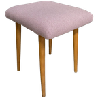Pink Small Stool 1970s thumbnail 1