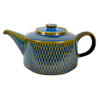 Antique - British Made - Fruit / Vegetable Shaped Teapot - Glazed Ceramic And Marked At The Bottom thumbnail 1