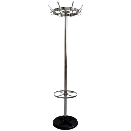 Mid-century Ahrend De Cirkel Staande Kapstok Chroom 1940’s 1