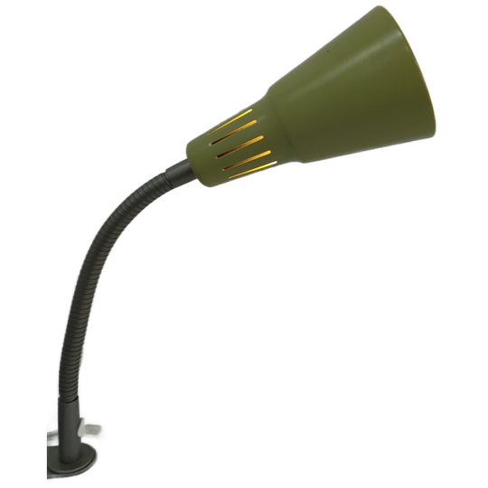 Kvart Klemlamp IKEA Marianne En Knut Hagberg Olijfgroen 1