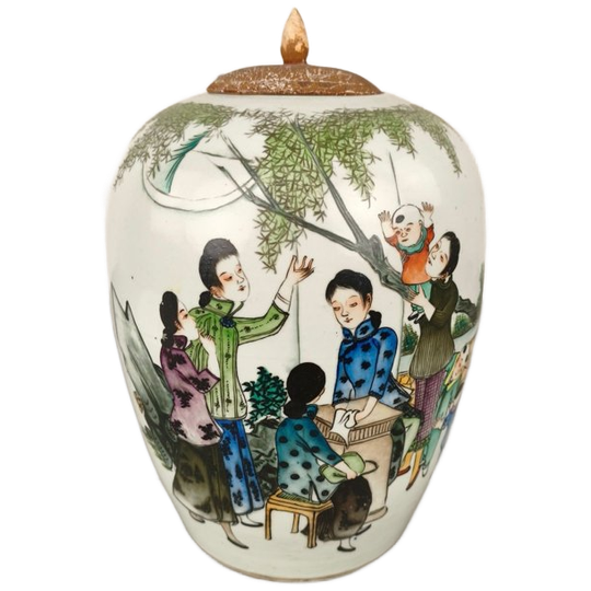 Antieke Chinese Gemberpot 1