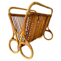 Vintage Rotan Lektuurbak Rohé Noordwolde 1950’s