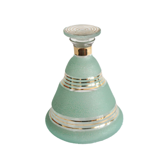 Art Deco Likeur Decanter Met Stop, Belgie Jaren '50 1